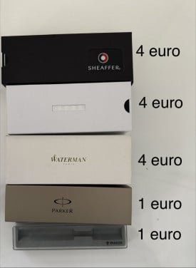 Originele luxe doosjes voor pennen Cross Parker Waterman Shaeffer