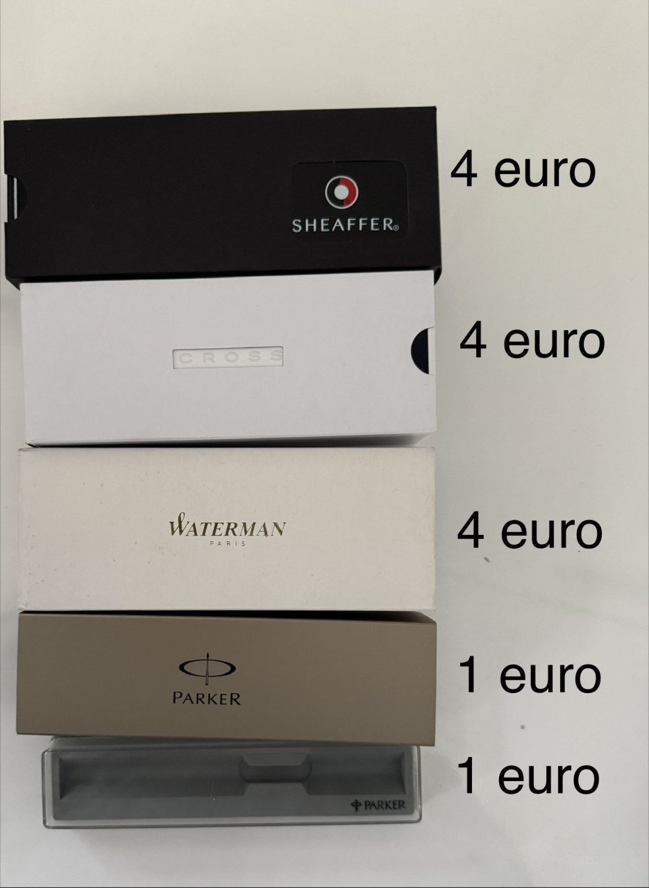Originele luxe doosjes voor pennen Cross Parker Waterman Shaeffer