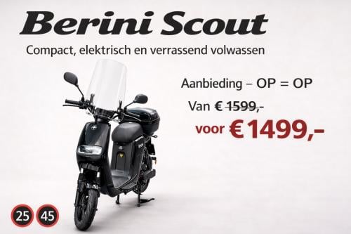 Nieuw Berini Scout – Compact, elektrisch en verrassend volwassen