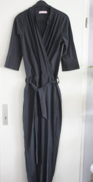 Grijze jumpsuit maat xl