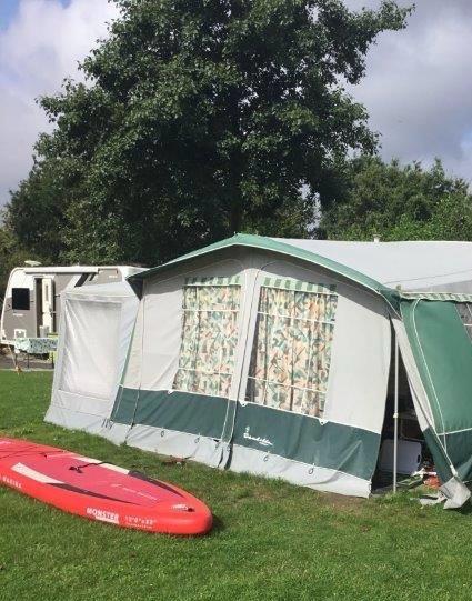 Te koop mooie retro munsterland caravan 380