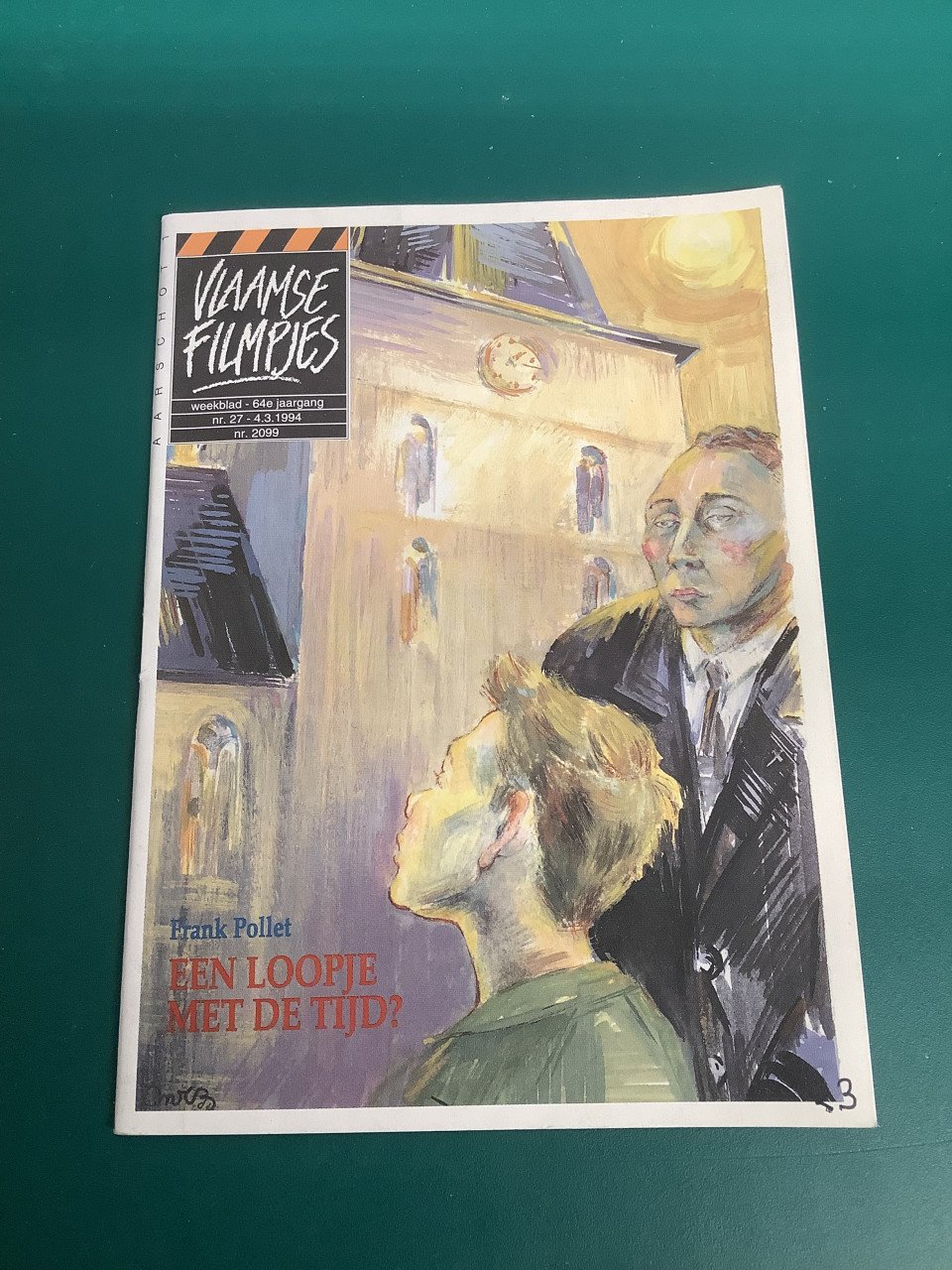 Boekje Vlaamse Filmpjes nr.2099. Een loopje met de tijd - Frank Polet.