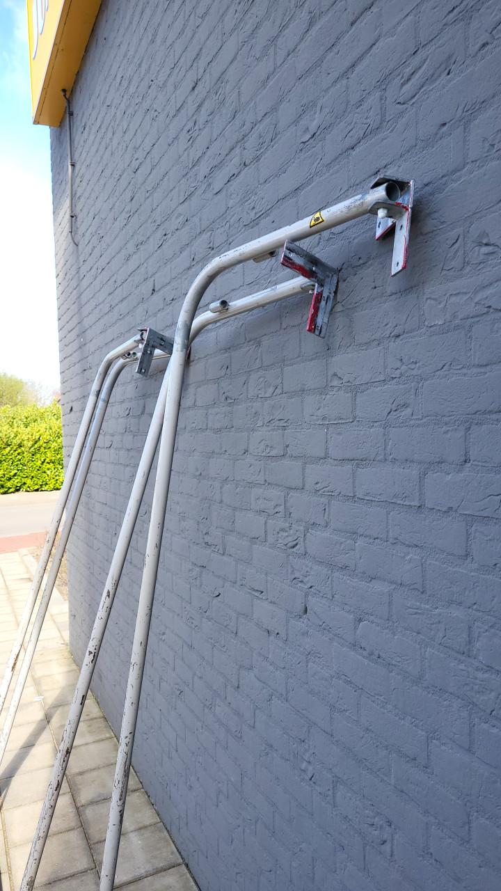 Thermisch verzinkte buizenconstructie