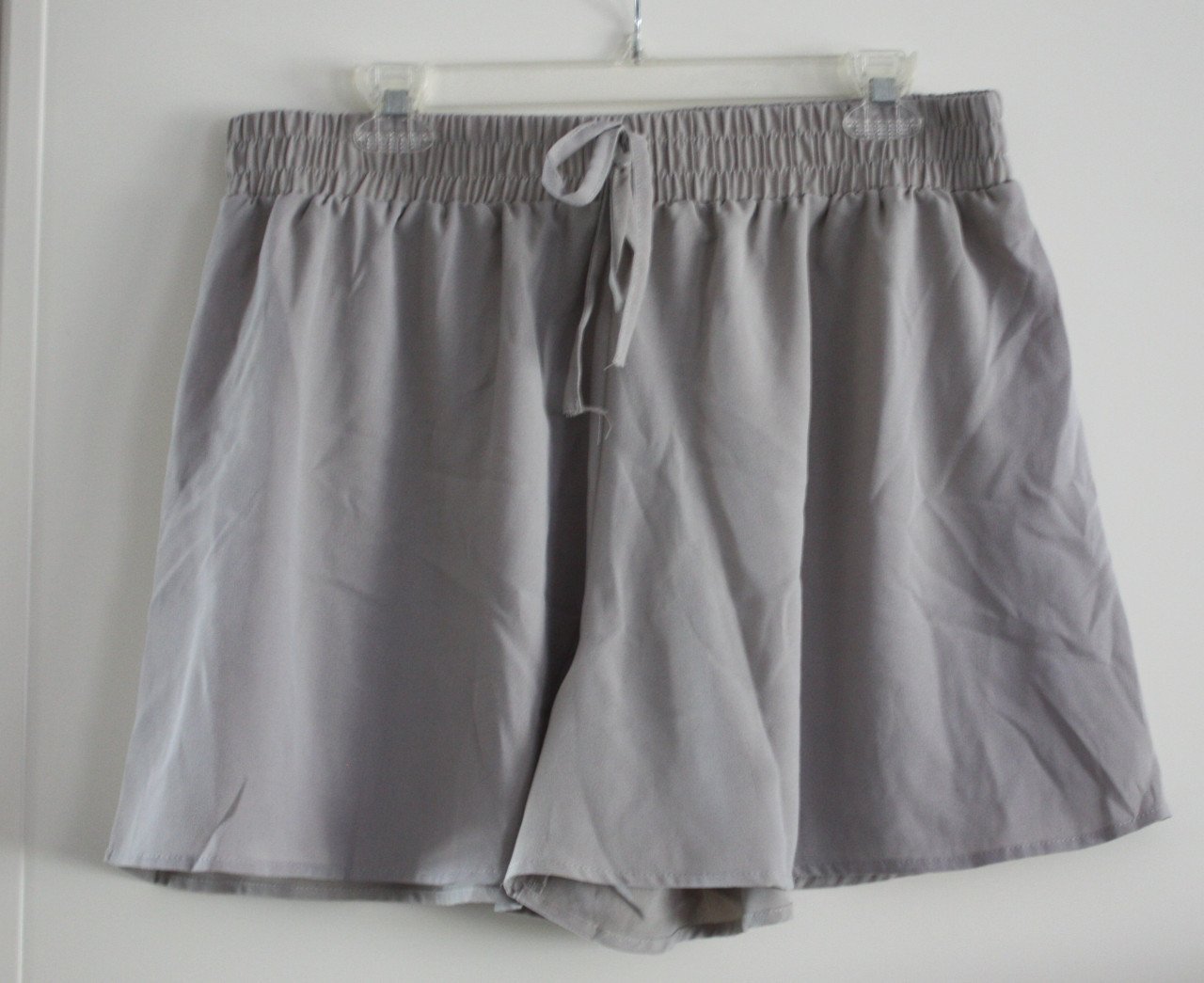Grijze korte broek maat xxl