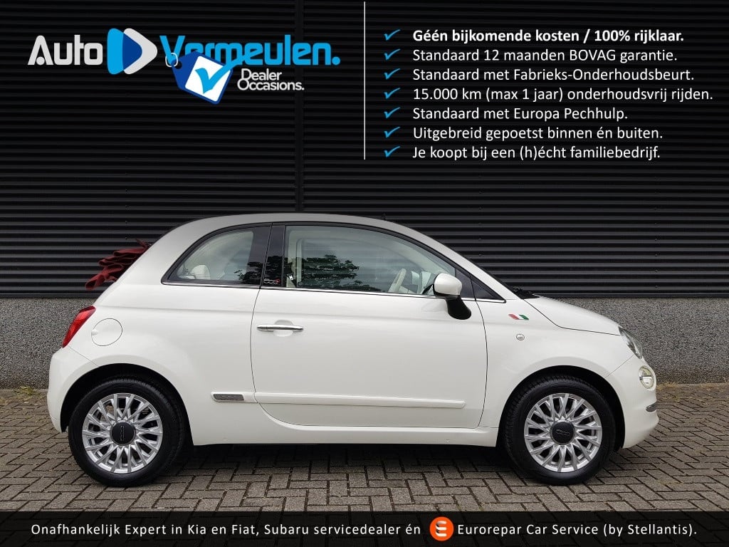 Fiat 500 C lounge 80 pk twinair turbo