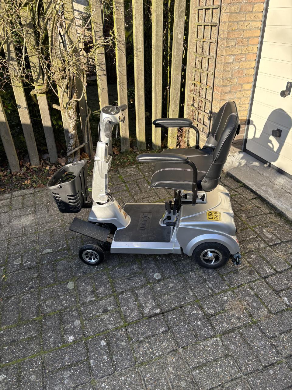 Uitneembare Quingo Ultra scootmobiel voor achter in auto