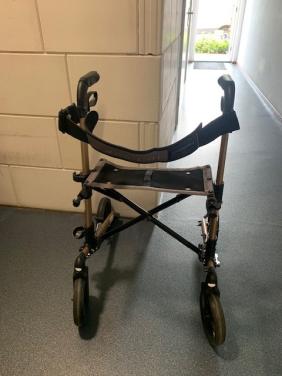 Rollator brons/zwart