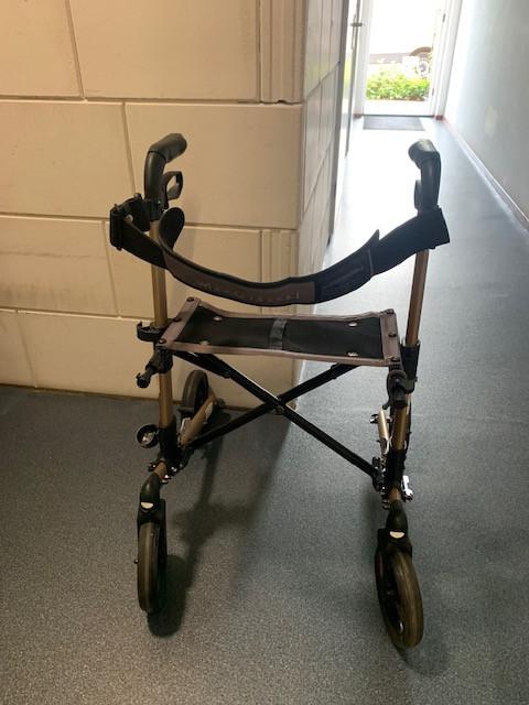 Rollator brons/zwart
