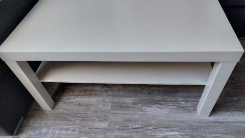 Salontafel wit met opbergruimte