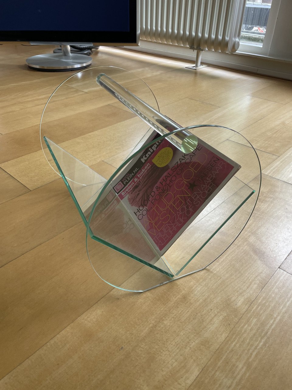 Lectuurbak glas