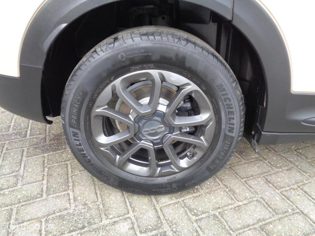 Fiat 500x 1.0 gse lounge/airco/key less/camera/pdc/lm velgen/1st eig/led