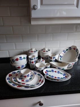 Boerenbont servies
