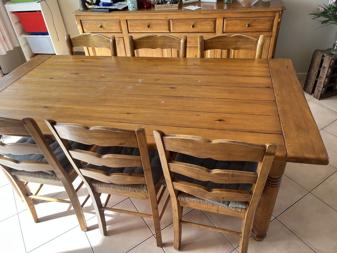 Complete set woonkamer meubels