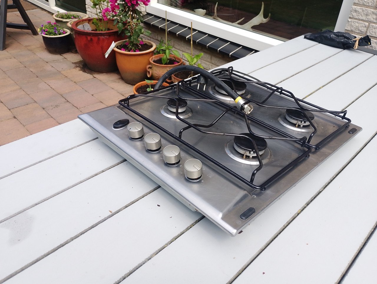 Gaskookplaat inbouw
