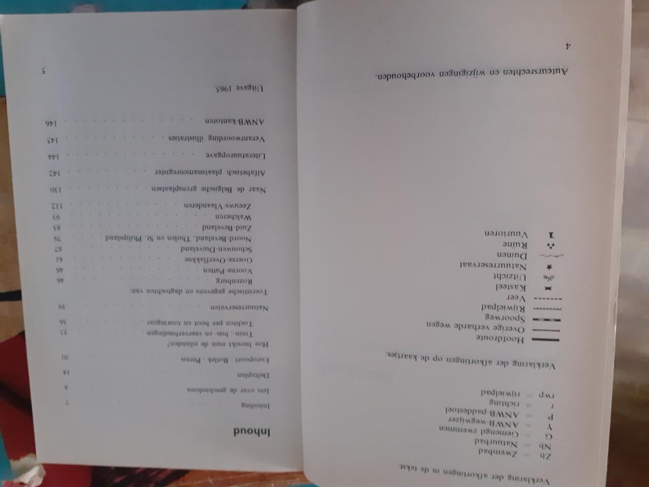 Zeeland boekje ANWB uit 1965