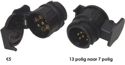 Verloopstekker 13 Polig Naar 7 Polig