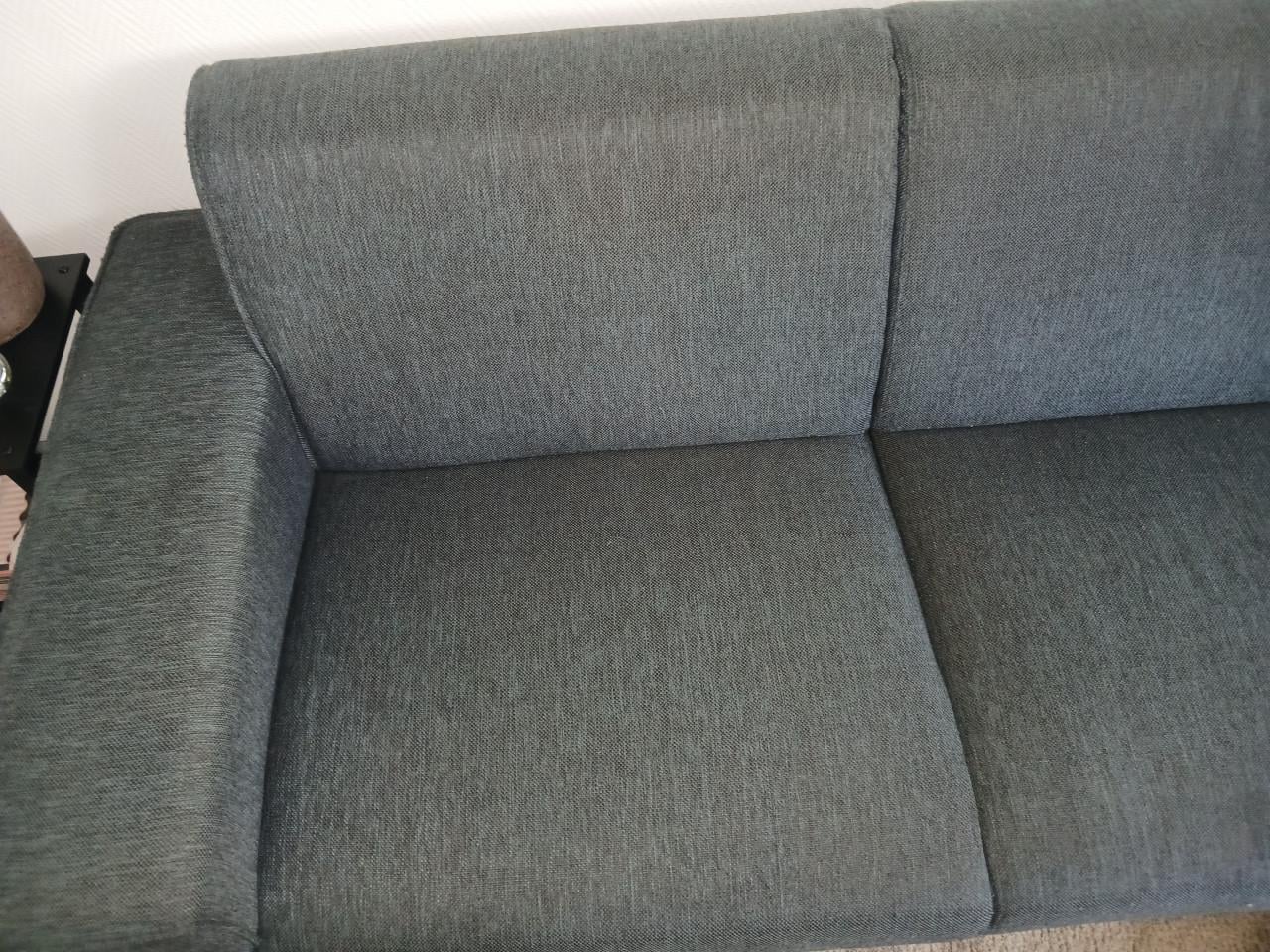 Hoekbank blauwgrijs
