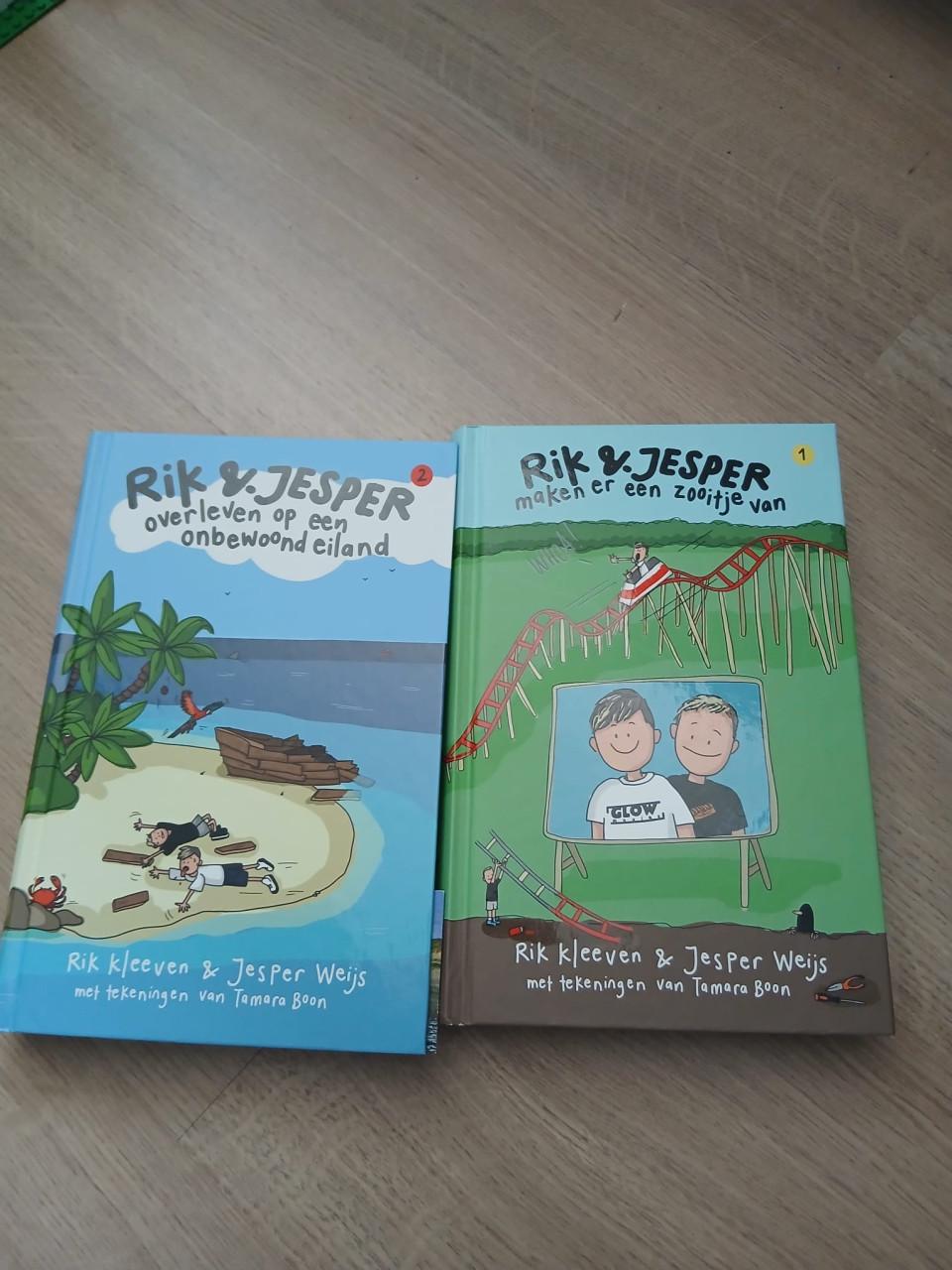 Rik en Jasper boeken