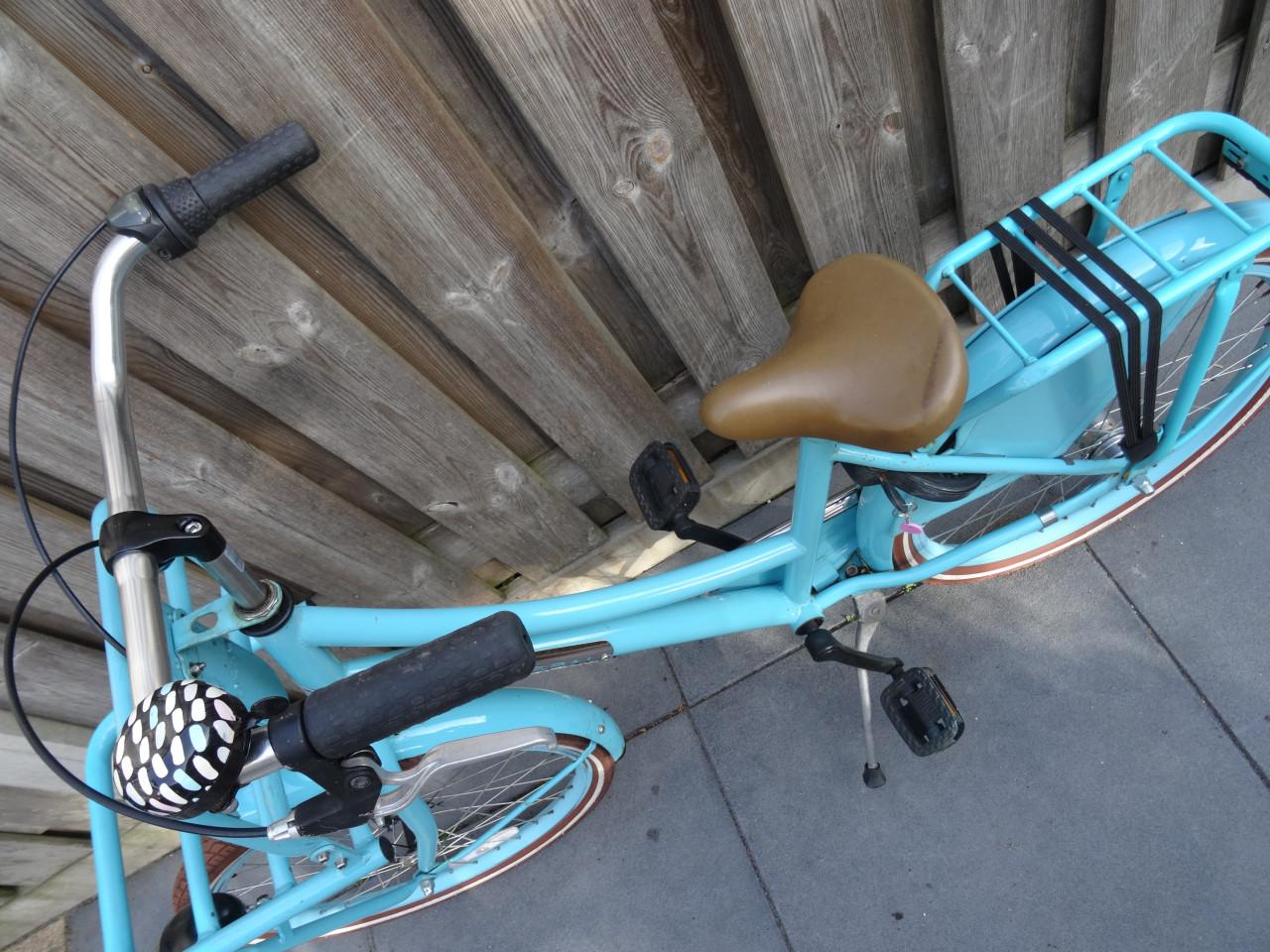 🚲 Popal Meisjesfiets – 22 inch – 3 versnellingen – blauw 💙