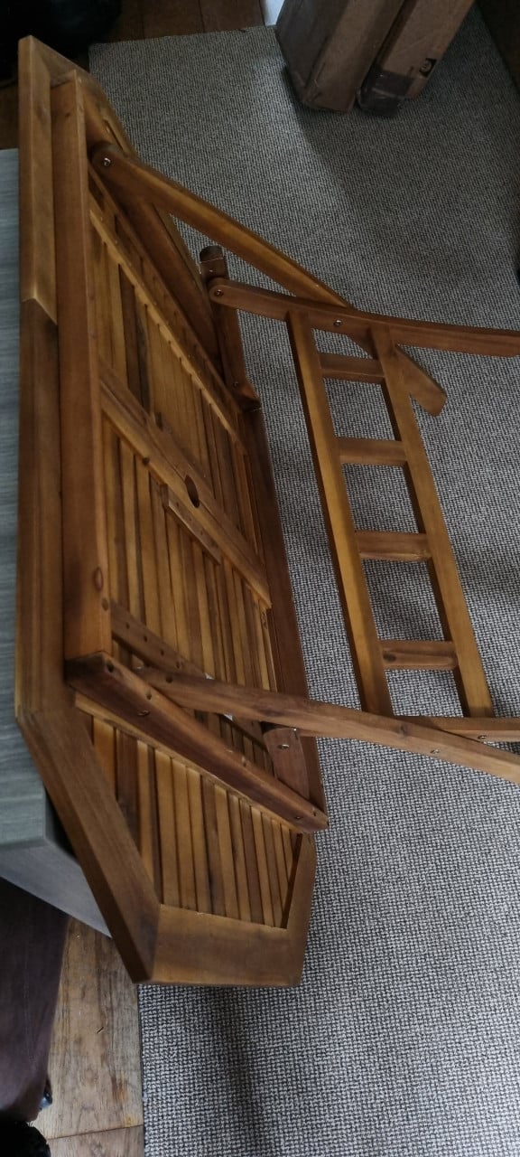 Tuintafel hout opklapbaar