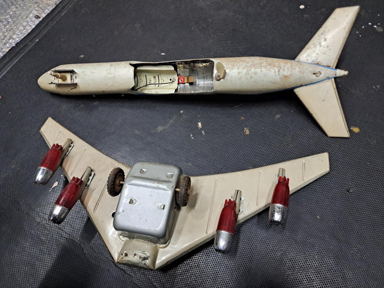 Jet Airliner ca. 1970 blik