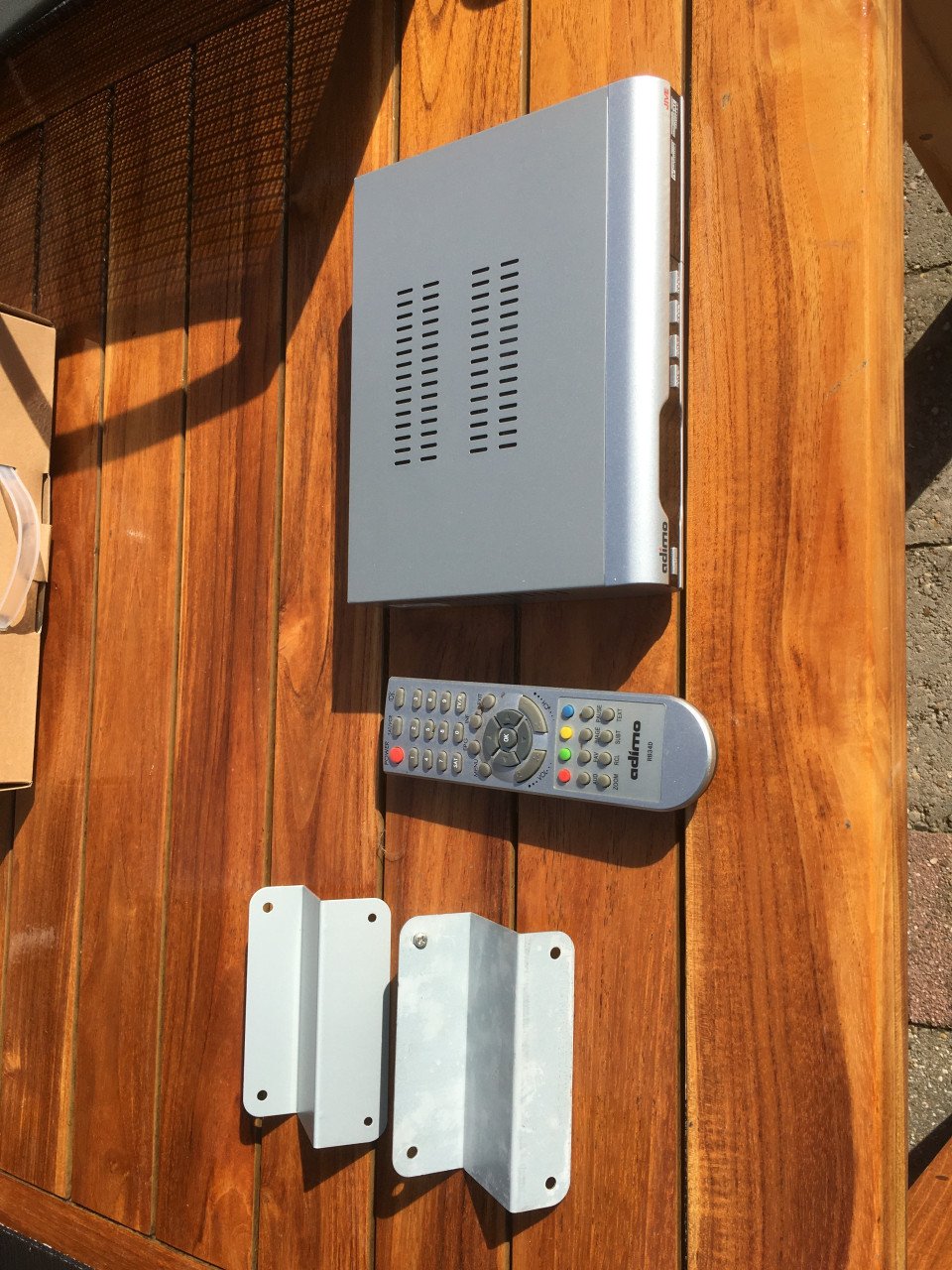 TV kijken in de caravan