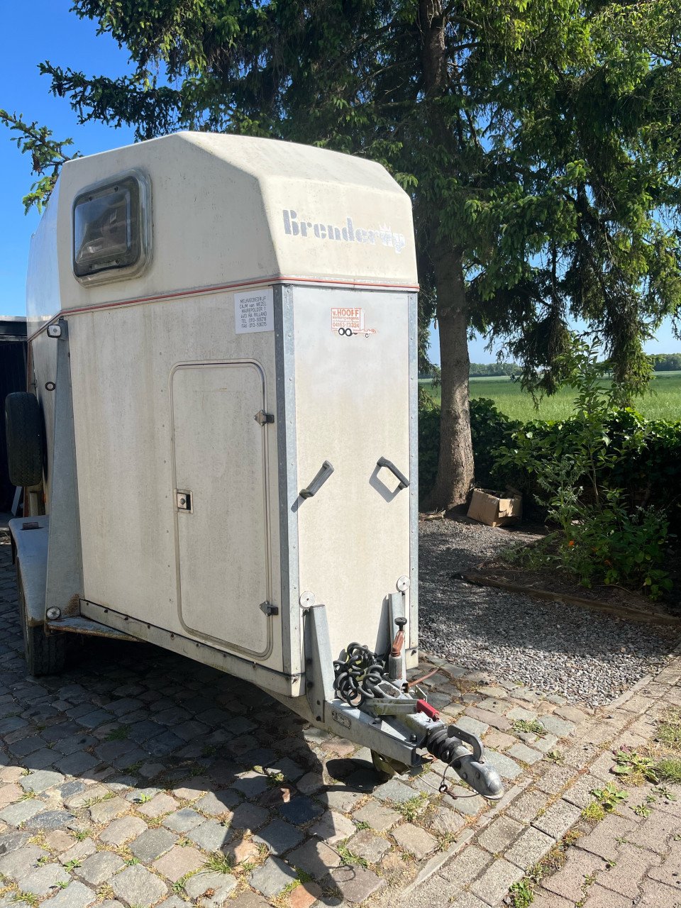 Paardentrailer 2 paards opknapper