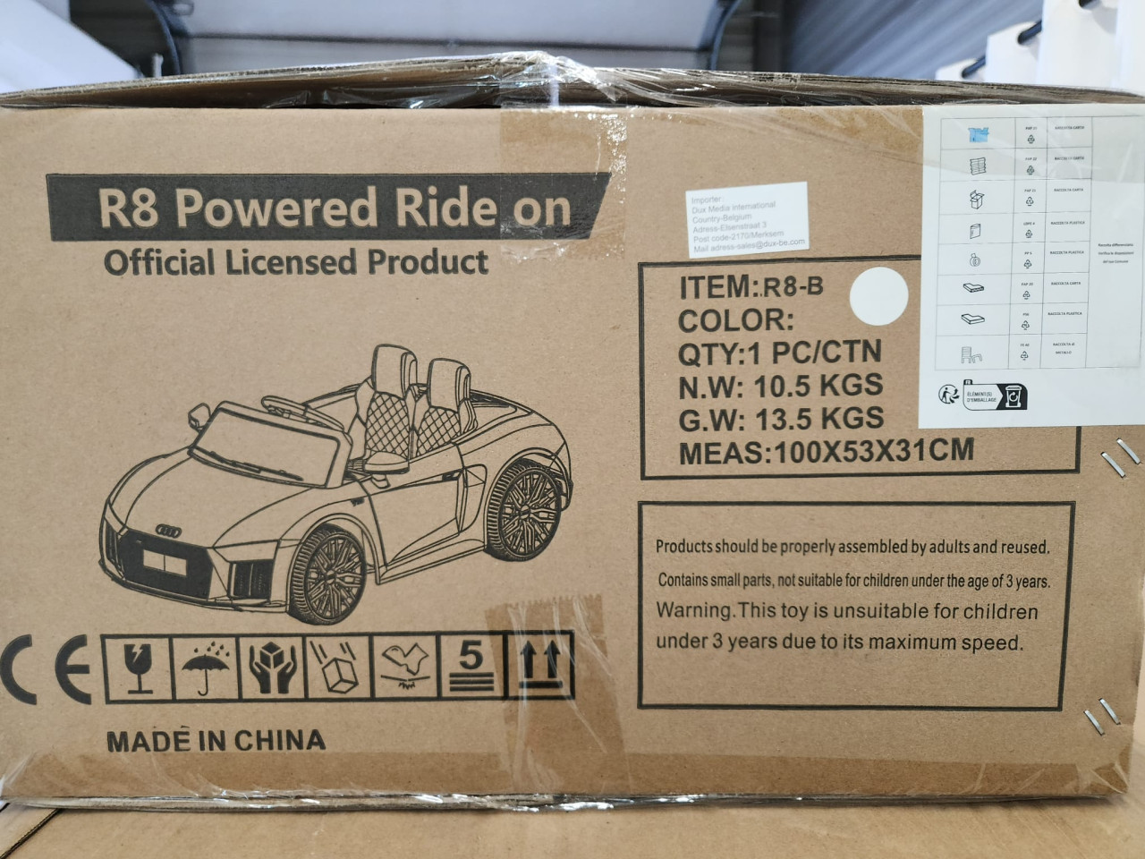 Audi R8 Powered Ride On