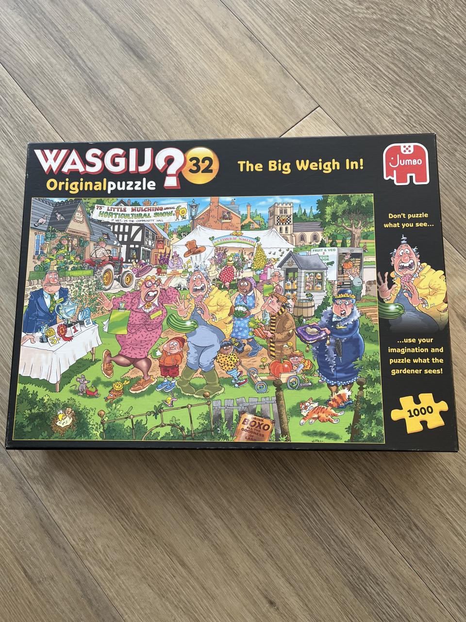 Puzzels Wasgij / Gibsons / Eurographics 1000 stuks.