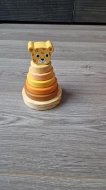 Houten toren luipaard