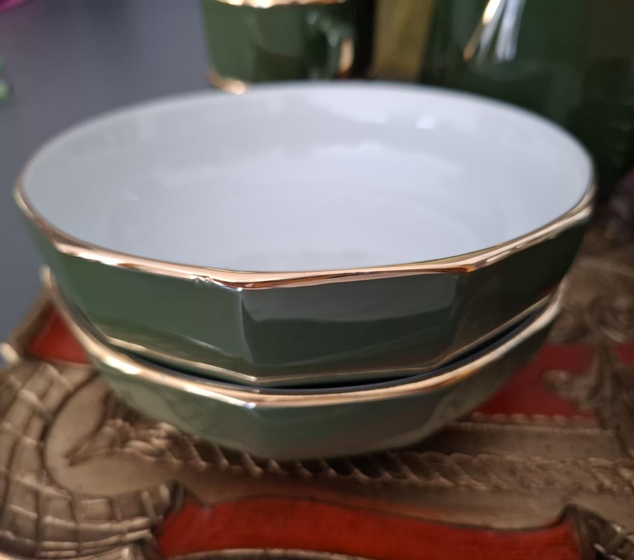 Apilco koffieservies groen