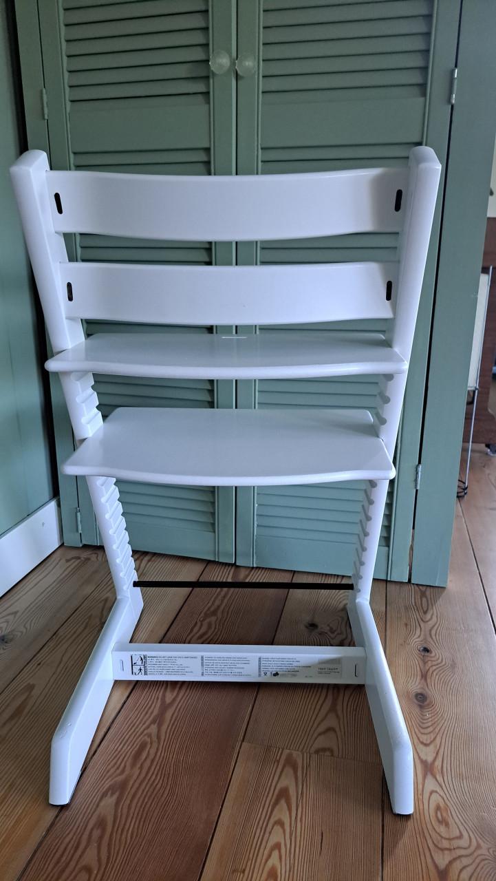 Stokke Tripp Trapp wit compleet met Newborn en Verkleiner