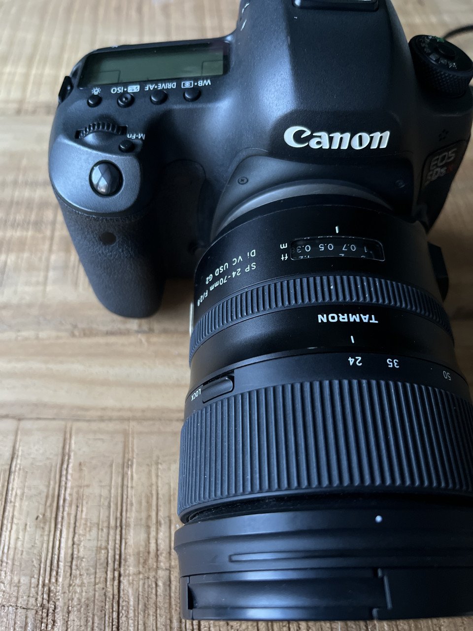 Canon 5Dsr + Tamron 24-70 f/2.8 en toebehoren