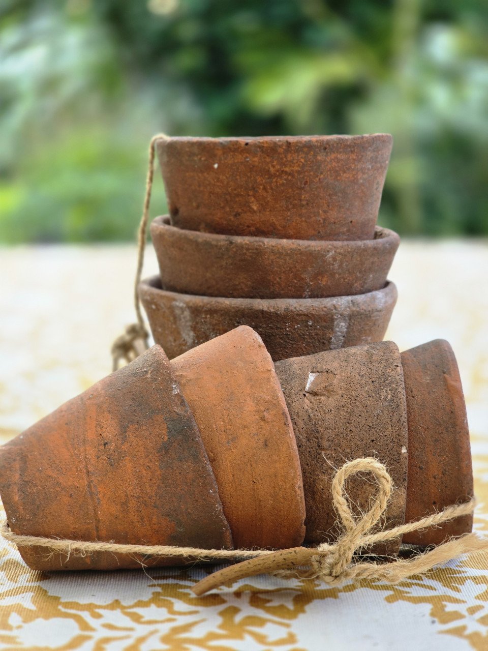 🤎 Brocante zaaipotjes uit Frankrijk 🌱