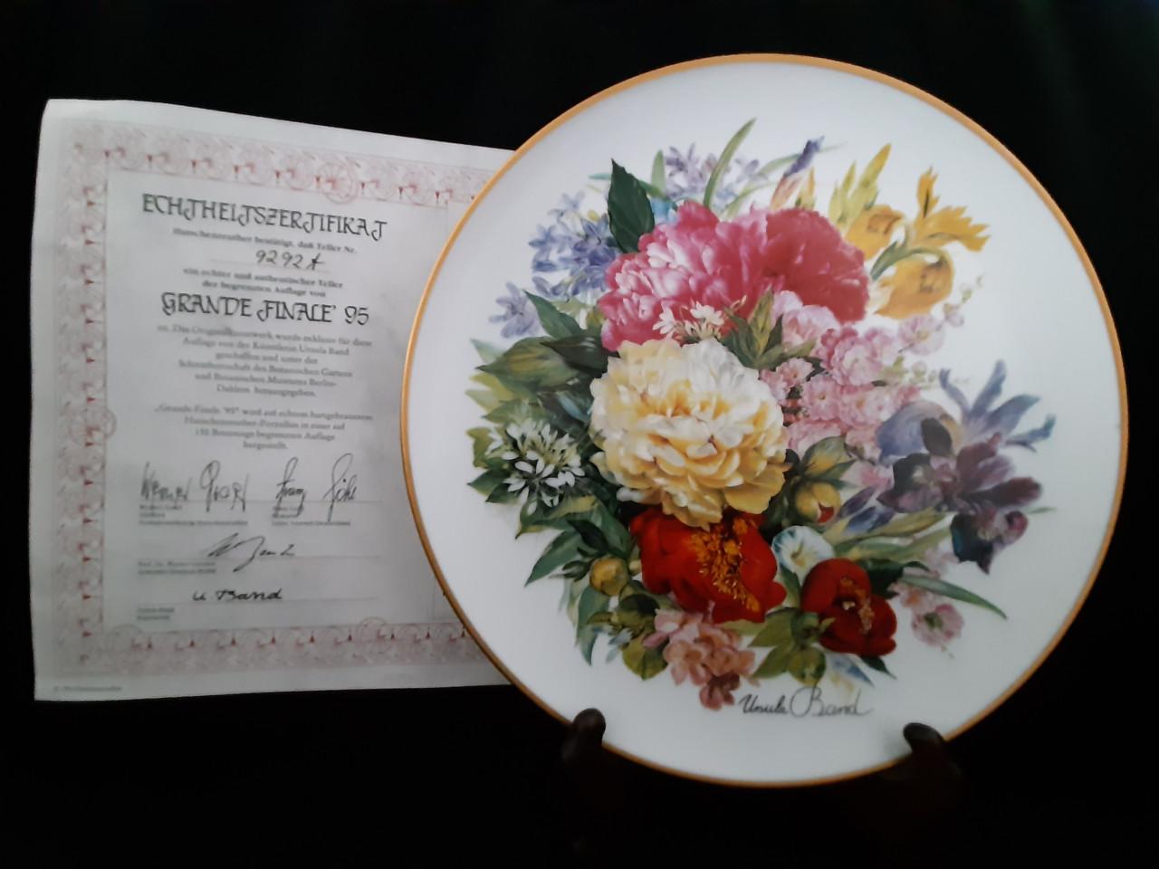 Hutschenreuther borden Grande Finale 1989 t/m 1999