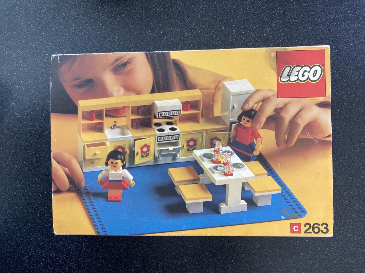 Lego 263 keuken vintage