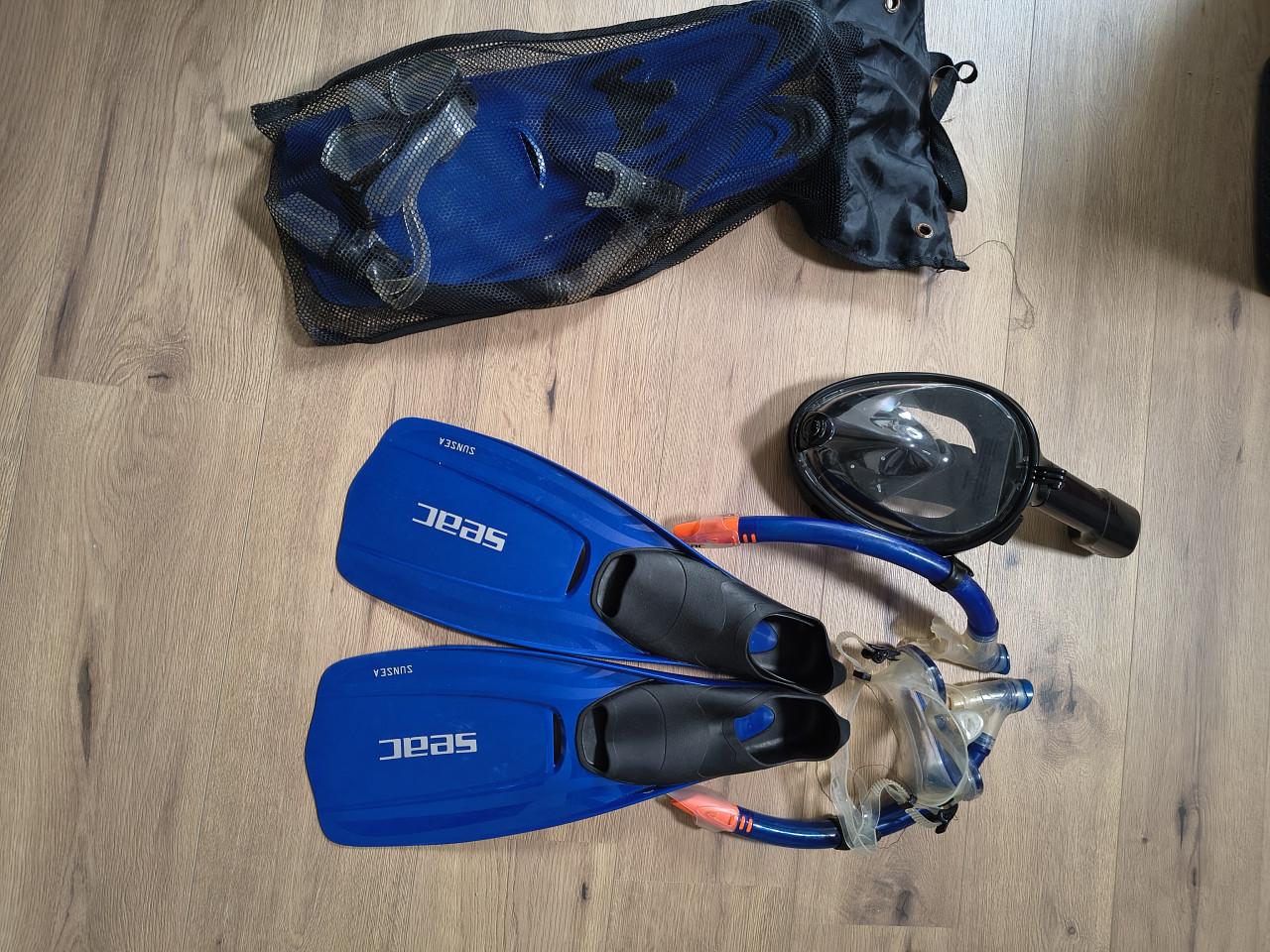 4 snorkelsets