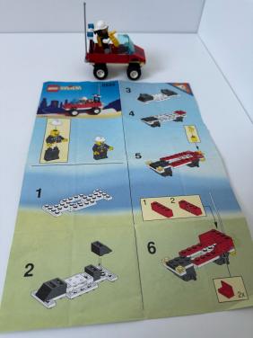Lego set brandweerauto 6525 compleet