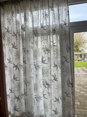 Zgan Mooi inbetween gordijn inclusief haakjes