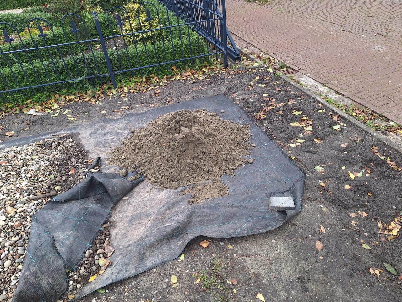 Plaat zand 3/4 kuub gratis