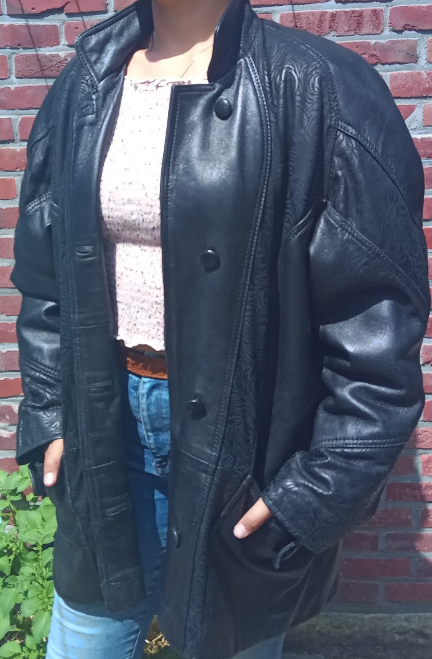 Leren jas, vintage