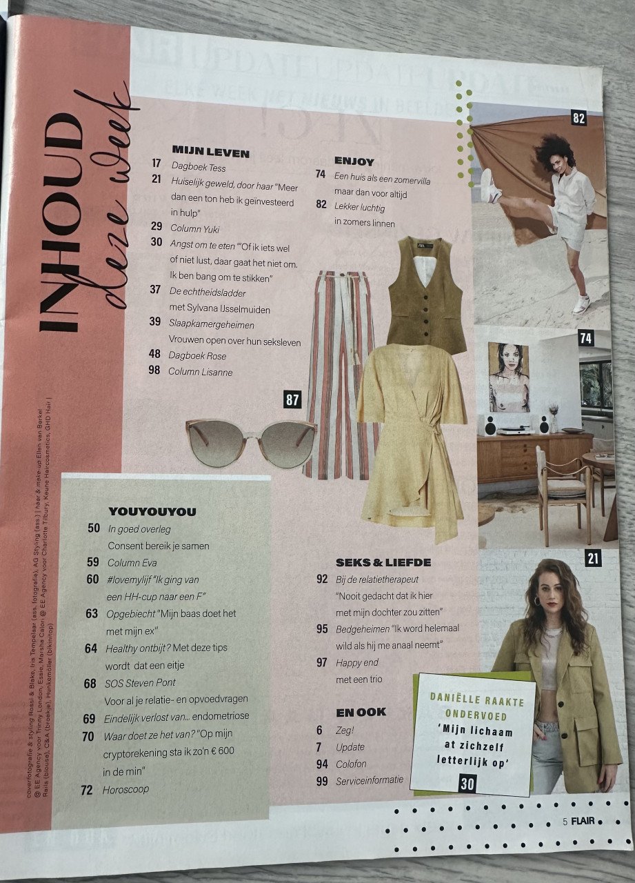 Twee tijdschriften Flair