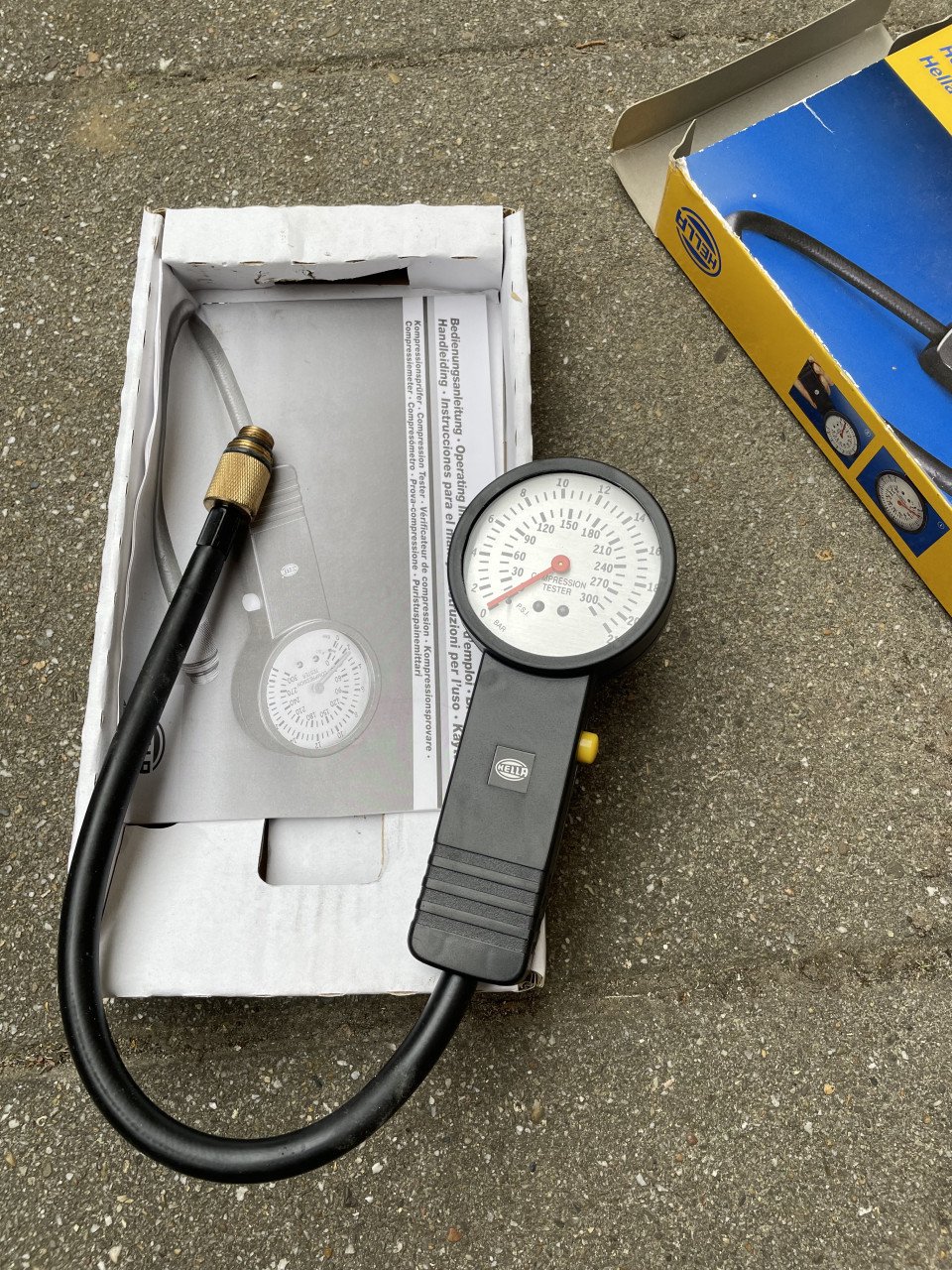 Hella compressiemeter
