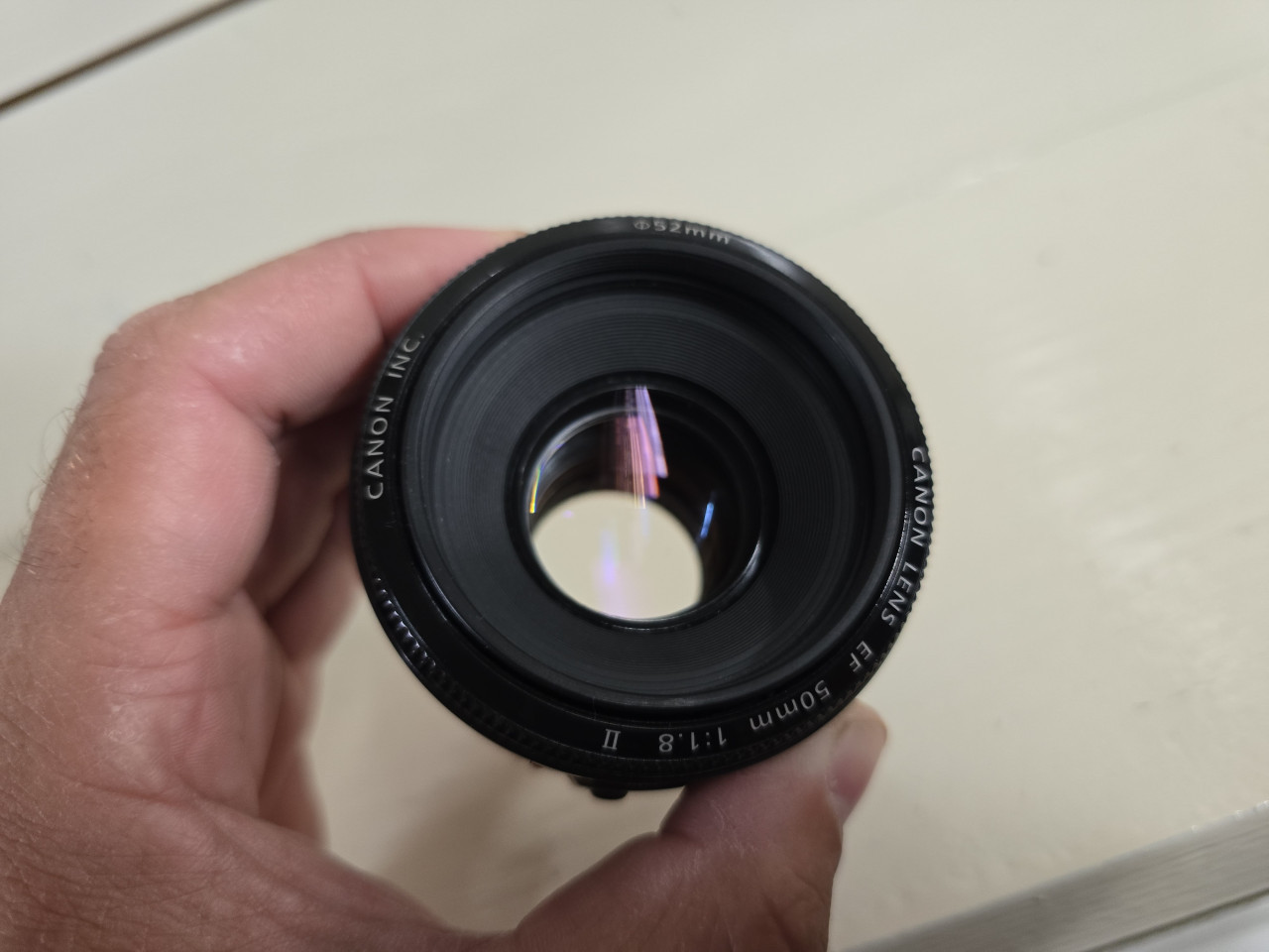 Canon ef 50mm versie 2 f1.8L lens