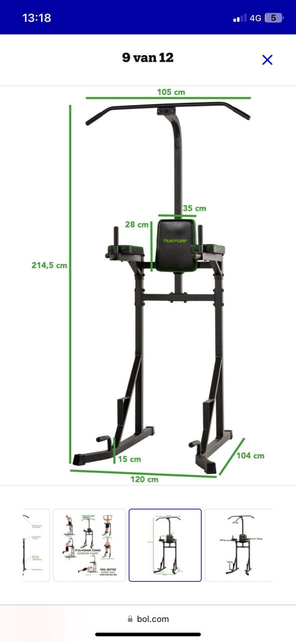 Tunturi power tower