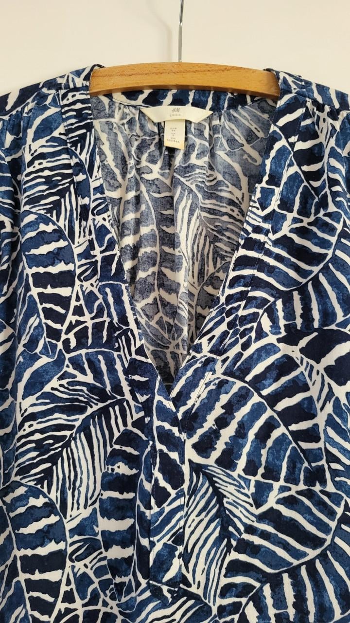 H&M LOGG viscose tuniekjurk mt 36