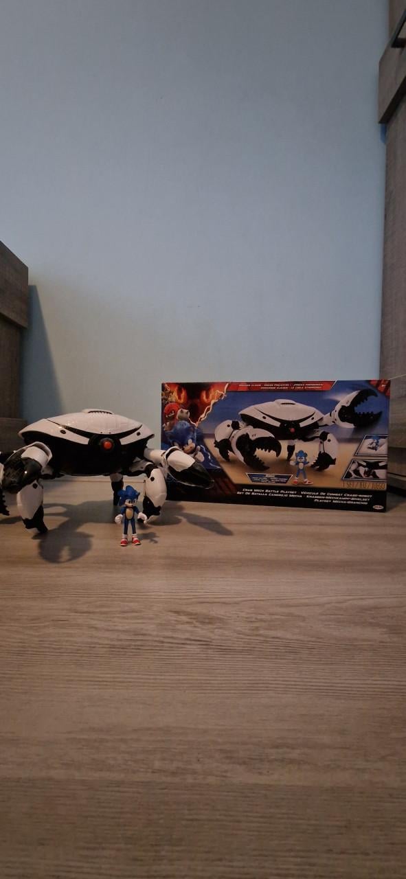 Boxed Set Sonic 3 en Crab Robot figuren