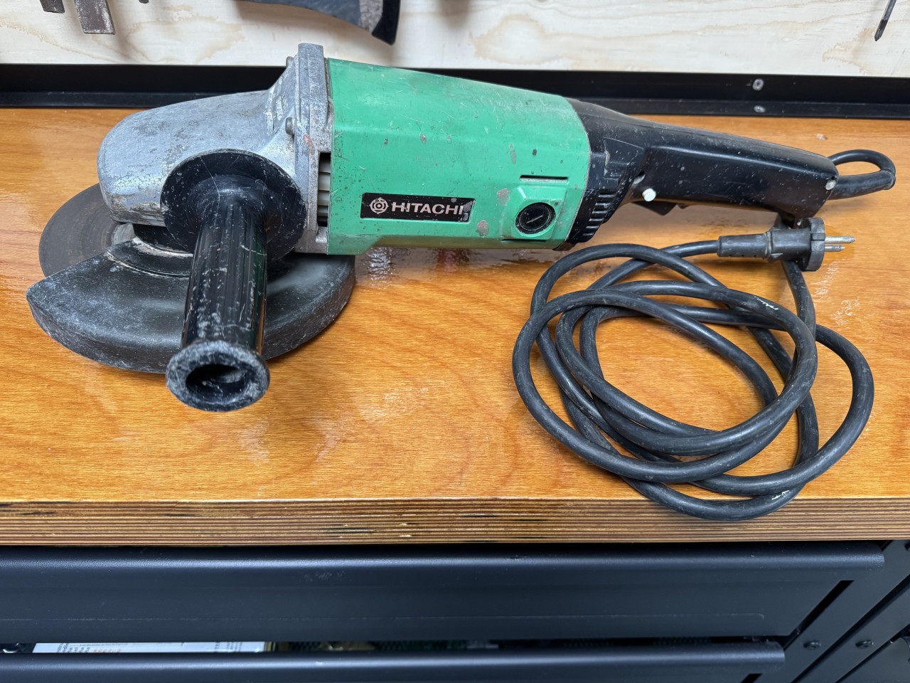 2X Grote haakse slijptol  180mm