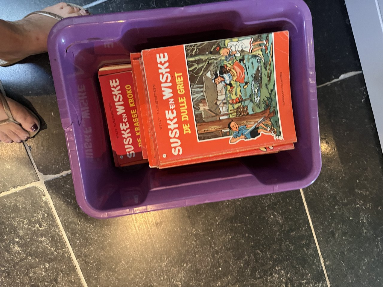 Gratis stapel Suske en Wiske boeken