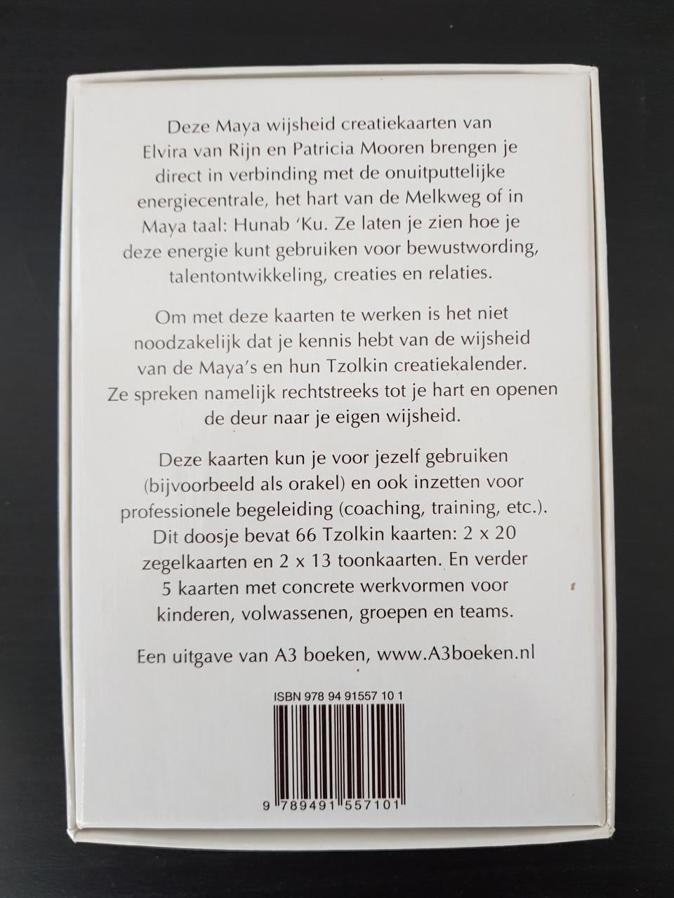 Maya wijsheid 2 boeken + de set creatiekaarten - Elvira van Rijn